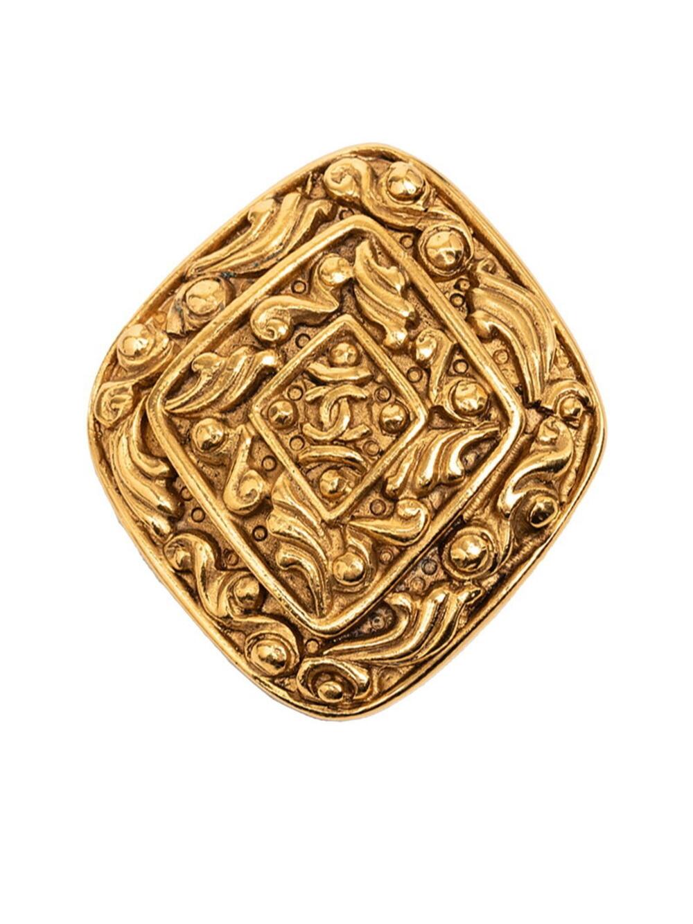 Chanel Cc Logo Brooch Metal #299648C61B